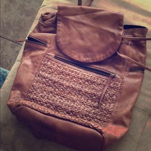 Day & Mood leather backpack
